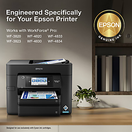 Epson 822 DuraBrite Ultra Cyan Magenta Yellow Ink Cartridges Pack
