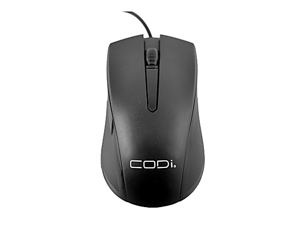 CODi Desktop - Mouse - right and left-handed - optical - 3 buttons - wired - USB