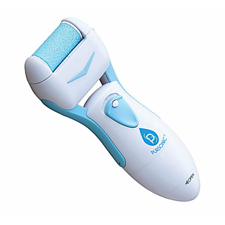 Pursonic Callus Remover, 6-1/4” x 2-1/2” x 1-1/4”, Blue