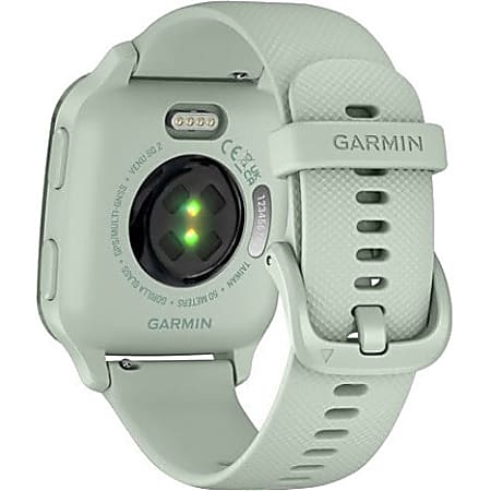 Garmin Venu Sq 2 GPS Fitness Smartwatch Metallic MintCool Mint 