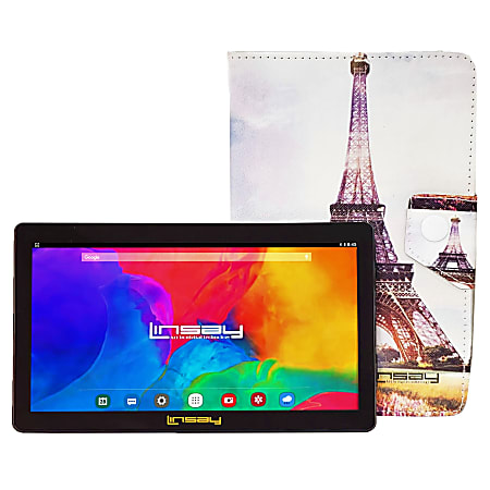 Linsay F7 Tablet, 7" Screen, 2GB Memory, 64GB Storage, Android 13, Paris