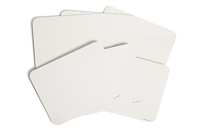 U Brands® Single-Sided Dry-Erase Lap Board Value Pack, 12" X 9", 6 Pack (3135U00-01)