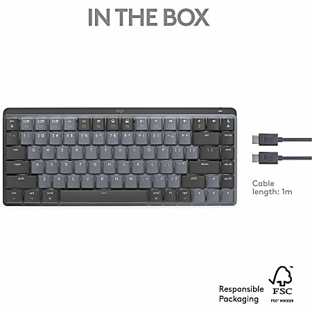 Logitech MX Mechanical Mini for Mac Wireless Illuminated Keyboard