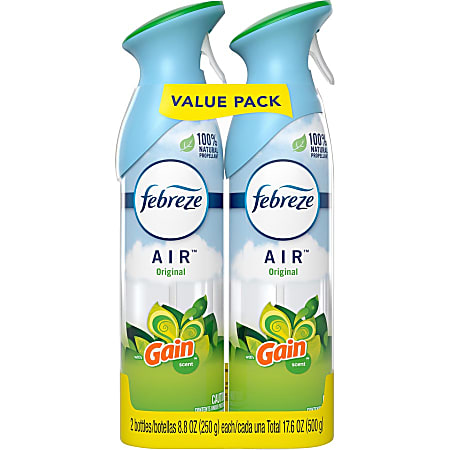 Febreze gain spray top