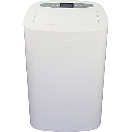 Global Air Portable Air Conditioner - NPC1-14C - Cooler - 4102.99 W Cooling Capacity - 290 Sq. ft. Coverage - Dehumidifier - Washable - Remote Control - White