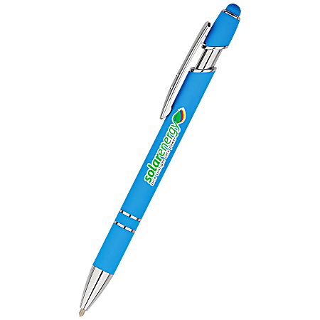 Custom Promotional Full-Color Ultima Brite Softex Stylus Gel Pen
