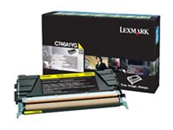 Lexmark - Yellow - original - toner cartridge LRP - TAA Compliant - for Lexmark C746dn, C746dtn, C746n, C748de, C748dte, C748e