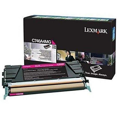 Lexmark Laser Toner Cartridge - Return Program - Magenta - 1 Each - 6000 Pages