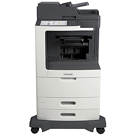 Lexmark™ MX810dxfe Monochrome Laser All-In-One Printer, Copier, Scanner, Fax