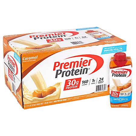 Premier Protein Caramel Shakes, 11 Oz, Total Qty 15