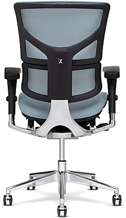 X Chair X3 Ergonomic Nylon High Back Task Chair Glacier Office Depot