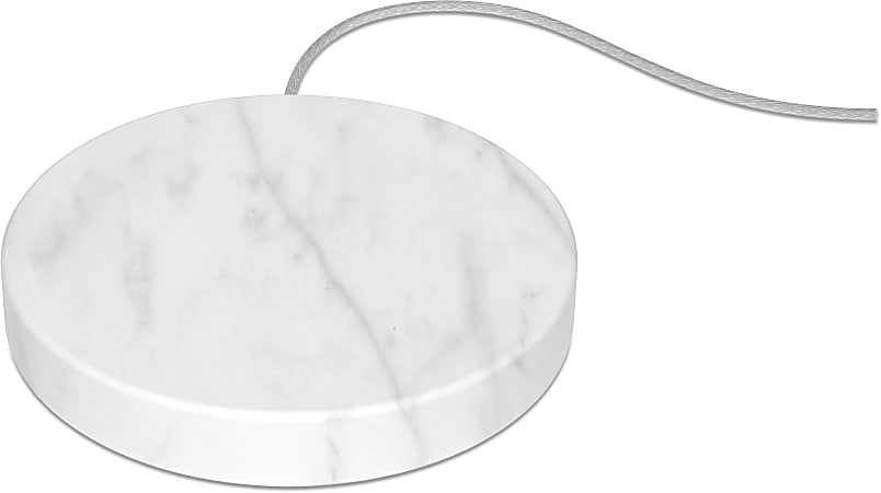 Eggtronic Einova Wireless Charging Stone, White Marble, WP0103010-014