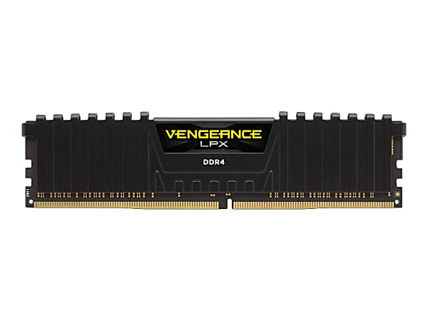 CORSAIR Vengeance LPX - DDR4 - kit - 16 GB: 2 x 8 GB - DIMM 288-pin - 3600 MHz / PC4-28800 - CL18 - 1.35 V - unbuffered - non-ECC - black