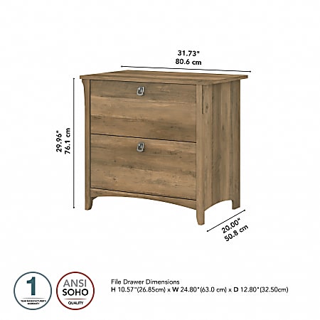 Bush salinas file on sale cabinet