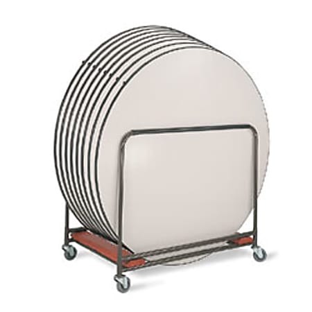 Samsonite® Table Truck, For Round Tables, Silver