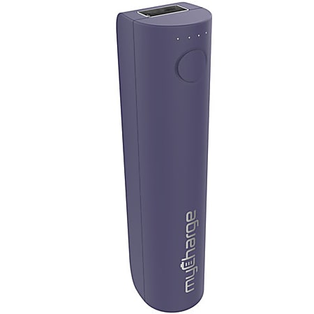 myCharge Style Power 2200 mAh USB Portable Charger, Purple/Gray, SPU22L