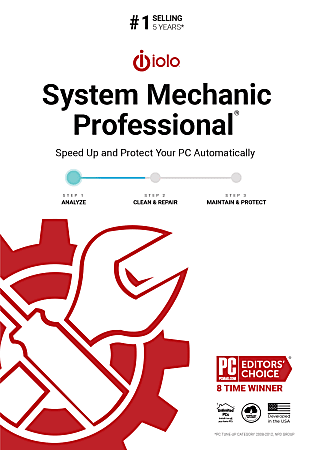 Iolo System Mechanic Pro, Windows®, CD/Product Key