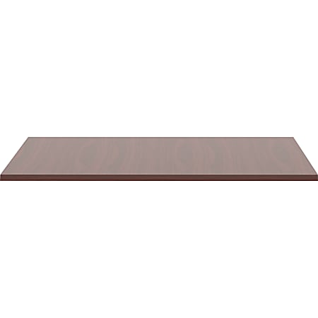 Lorell® Revelance 60"W Rectangular Conference Tabletop, Mahogany