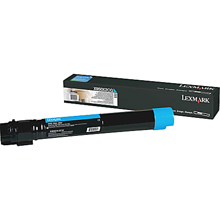 Lexmark™ X950 High-Yield Cyan Toner Cartridge