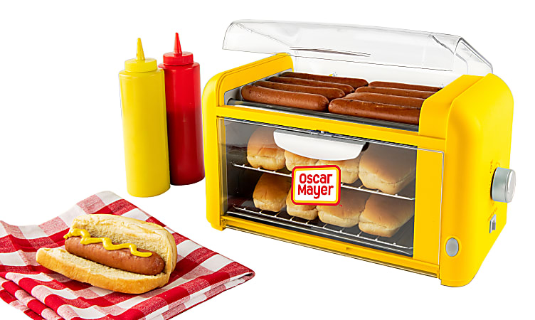 Oscar Mayer Hot Dog Roller Bun Warmer 8 78 x 9 916 - Office Depot