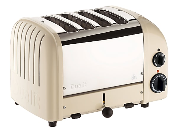 Dualit® New Gen 4-Slice Extra-Wide-Slot Toaster, Cream