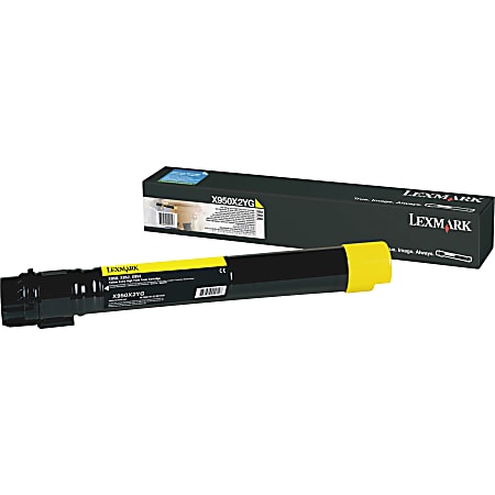Lexmark™ X950 High-Yield Yellow Toner Cartridge