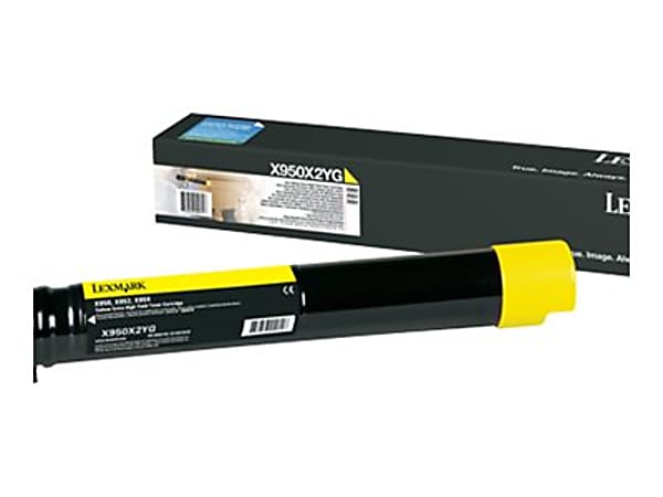 Lexmark™ X950 Yellow High Yield Toner Cartridge