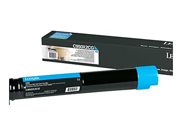 Lexmark™ C950 Cyan High Yield Toner Cartridge