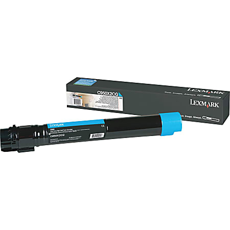 Lexmark™ C950 Cyan High Yield Toner Cartridge