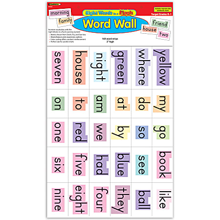 Edupress Sight Words In A Flash Word Walls, Language, Grade K-1