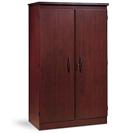 South Shore Morgan Storage Armoire, Royal Cherry