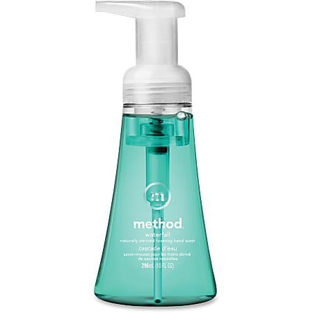 Method Foaming Hand Wash, Waterfall Scent, 10 Oz., Pack Of 6 Pump Bottles