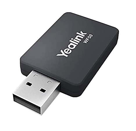 Yealink WF50 Dual Band Wi Fi USB Dongle Black YEA WF50 - Office Depot