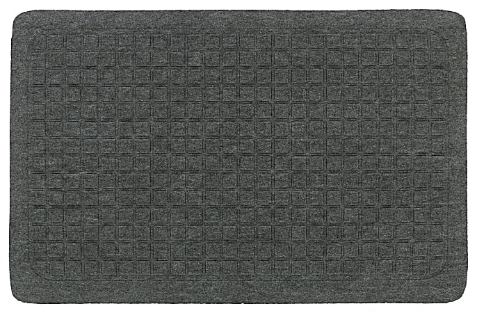 GetFit Ergonomic Floor Mat, 47"W x 34"D, Granite
