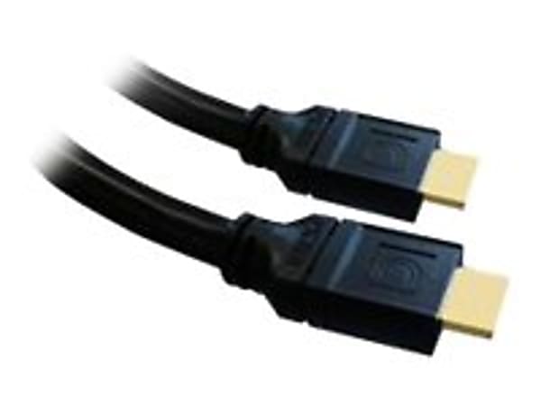 Comprehensive Pro - HDMI cable with Ethernet - HDMI male to HDMI male - 35 ft - triple shielded - black