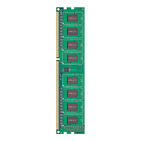 PNY 8GB DDR3 SDRAM 1600MHz Desktop Memory, MD8GSD31600NHS