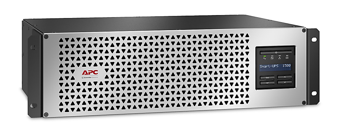 APC® Smart-UPS 6-Outlet Lithium-Ion Uninterruptible Power Supply,  SmartConnect, 1500VA/1350 Watts, SMTL1500RM3UC