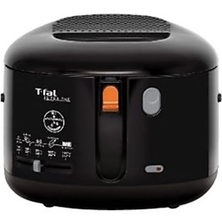 T-Fal Filtra One Deep Fryer - 2.22 quart Oil / 2.65 lb Food - High Gloss Black