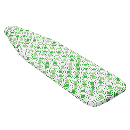 Honey-Can-Do Superior Ironing Board Cover, Green Dots
