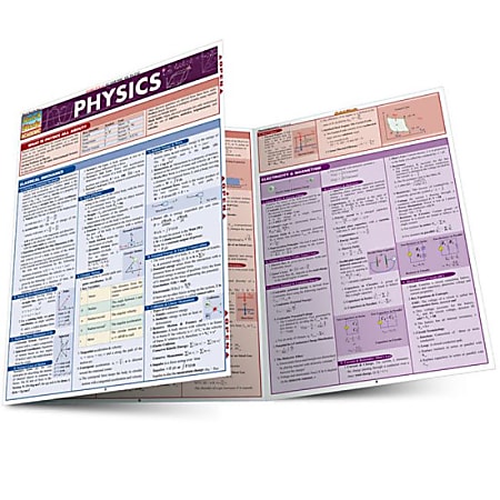 QuickStudy Guide, Physics, Total Qty 1