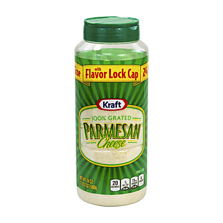 Kraft 100% Grated Parmesan Cheese, 24 Oz Bottle