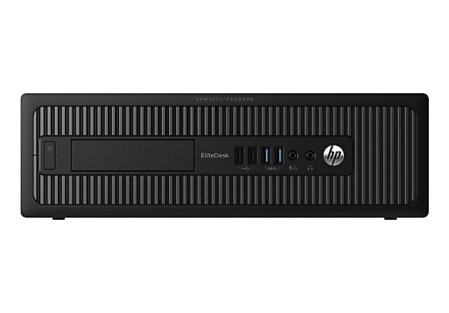 HP EliteDesk 800 G1 SFF Refurbished Desktop PC, Intel® Core™ i3, 8GB Memory, 1TB Hard Drive, Windows® 10, RF610298