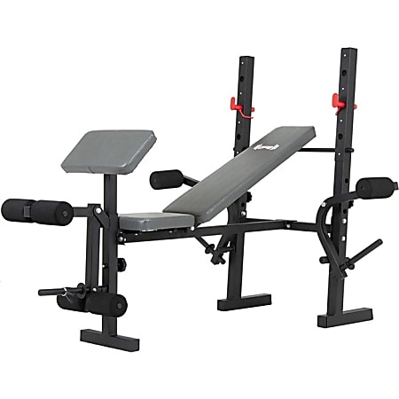 Body Champ BCB580 Weight Bench with Butterfly and Preacher Curl