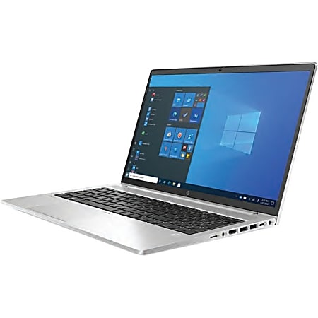 HP ProBook 455 G8 Notebook - AMD Ryzen 5 5600U / 2.3 GHz - Win 10 Pro 64-bit - Radeon Graphics - 8 GB RAM - 256 GB SSD NVMe, HP Value - 15.6" IPS 1920 x 1080 (Full HD) - Wi-Fi 5 - pike silver aluminum - kbd: US