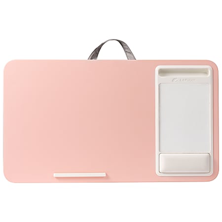 LapGear Atlas Lap Desk, 21-1/8" x 12", Blush Pink, 92004-RP