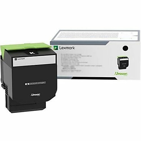 Lexmark High Yield Laser Toner Cartridge - Black - 1 Pack - 4000 Pages Black