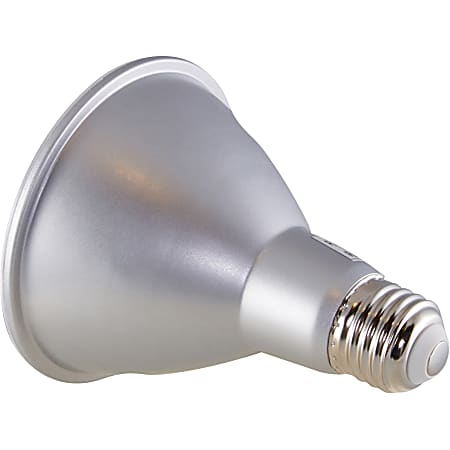 Satco PAR 30 LN LED Bulb - 12.50 W - 75 W Incandescent Equivalent Wattage - 120 V AC - 1000 lm - Parabolic Reflector - PAR30LN Size - Clear - Warm White Light Color - E26 Base - 25000 Hour - 4940.3degF (2726.8degC) Color Temperature - 90 CRI - 40