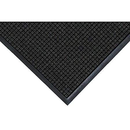 M+A Matting WaterHog Squares Classic Floor Mat, 6' x 8', Charcoal