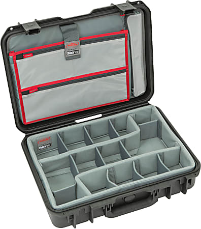 SKB Cases iSeries Protective Case With Padded Dividers And Foam Liner, 17-1/2" x 12" x 4-3/4"