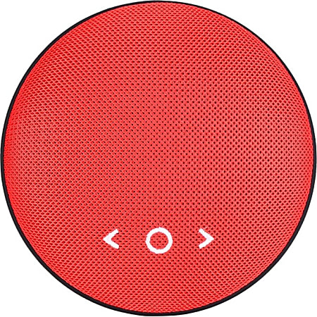 TIC Cookie BD1 2.0 Portable Bluetooth Speaker System - 8 W RMS - Red - 80 Hz to 18 kHz - Battery Rechargeable